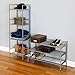 Seville Classics 4-Tier Mesh Square Tower Shelving