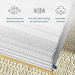 Leesa Legend Hybrid 12" Mattress, Twin XL Size