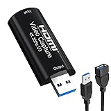 WUINMUT 4K Video Capture Card HDMI to USB 3.0 1080P