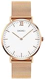 Luxury Men Women Fashion Casual Watch 30M Waterproof Simple Ultra-thin Design Wristwatches