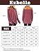 EZBELLE Women's Off The Shoulder Tops Long Sleeve/ Short Sleeve Button Down Shirts Tunic Blouse