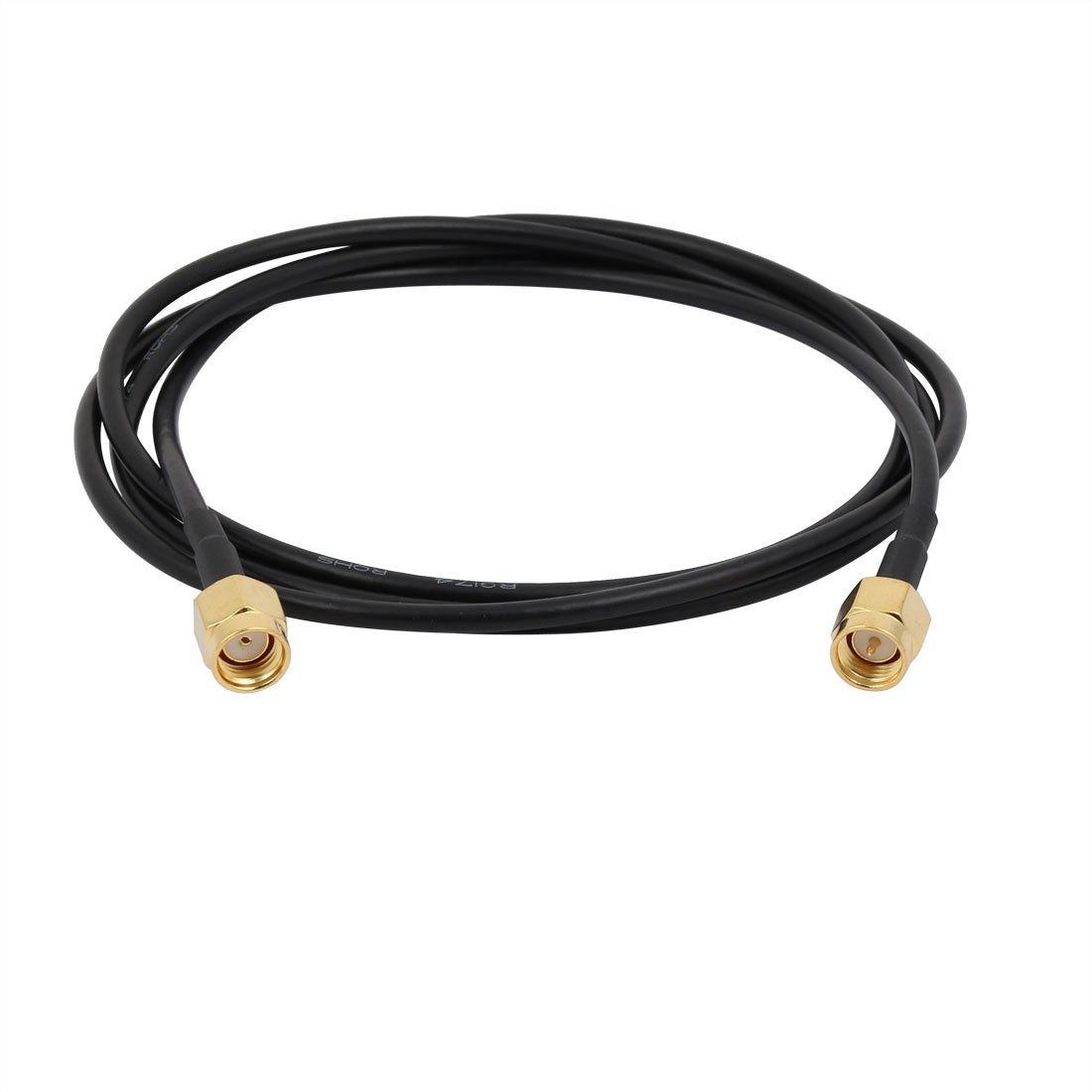 Sourcingmap RG174 Antenna WiFi Pigtail Cable SMA Female to Male Connector 1 Meter Length