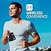 Spigen Wireless Headphones Bluetooth Headphones with Mic Earbuds Headset/CVC 6.0 Noise Cancelling/Bluetooth 4.1 / Sweat-Proof/HD Sound Quality/Workout Headphone/Noise Isolation Ear-tip