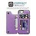 SUPWALL Compatible with iPhone 7 & 8 (4.7 inch) Card Holder Case, Purple Butterfly Folio Leather Case