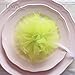 Ling's moment Apple Green 6 Inch x 100 Yards Tulle Roll Spool Fabric Table Runner Chair Sash Bow Tutu Skirt Sewing Crafting Fabric Wedding Party Gift Ribbon