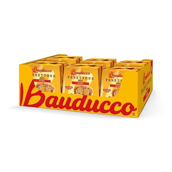 BAUDUCCO MINI PANETTONE CLASSIC, MOIST & FRESH, TRADITIONAL...