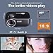 Hausbell Projector, LED Lumens 1500ANSI Luminous efficiency Portable Projector LED Mini Home Projector …