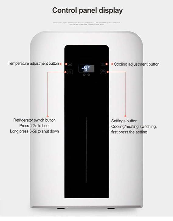 WFFH Portable Compresor del Refrigerador del Coche, Refrigerador ...
