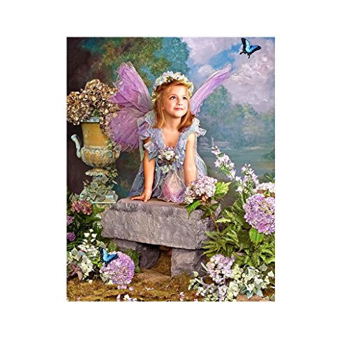 Wall Sticker, Hunzed 5D DIY Diamond Painting Wall Sticker Pasted Embroidery Cross Stitch Home Decor Decal Art Decor (A)