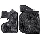 DeSantis Super Fly Pocket Holster w/Outer Flap Kimber Micro 9MM; Kahr P380; Sig P938; Beretta Pico Ambidextrous