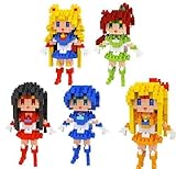 GRHOSE Loz Diamonds Micro Block Sailor Moon Series Set 5 pieces