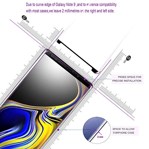 CELLBUZZ® Full Edge To Edge For Tempered Glass Full Glue Screen Protector With Full Installation Kit (PACK OF 1, Samsung