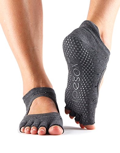 Buy Toesox Women's Bellarina Half Toe Grip Non-Slip for Ballet, Yoga,  Pilates, Barre Toe Socks Online at desertcartSeychelles