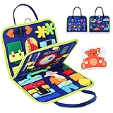 Hooku Busy Board for 1 Year Old, Montessori Toys