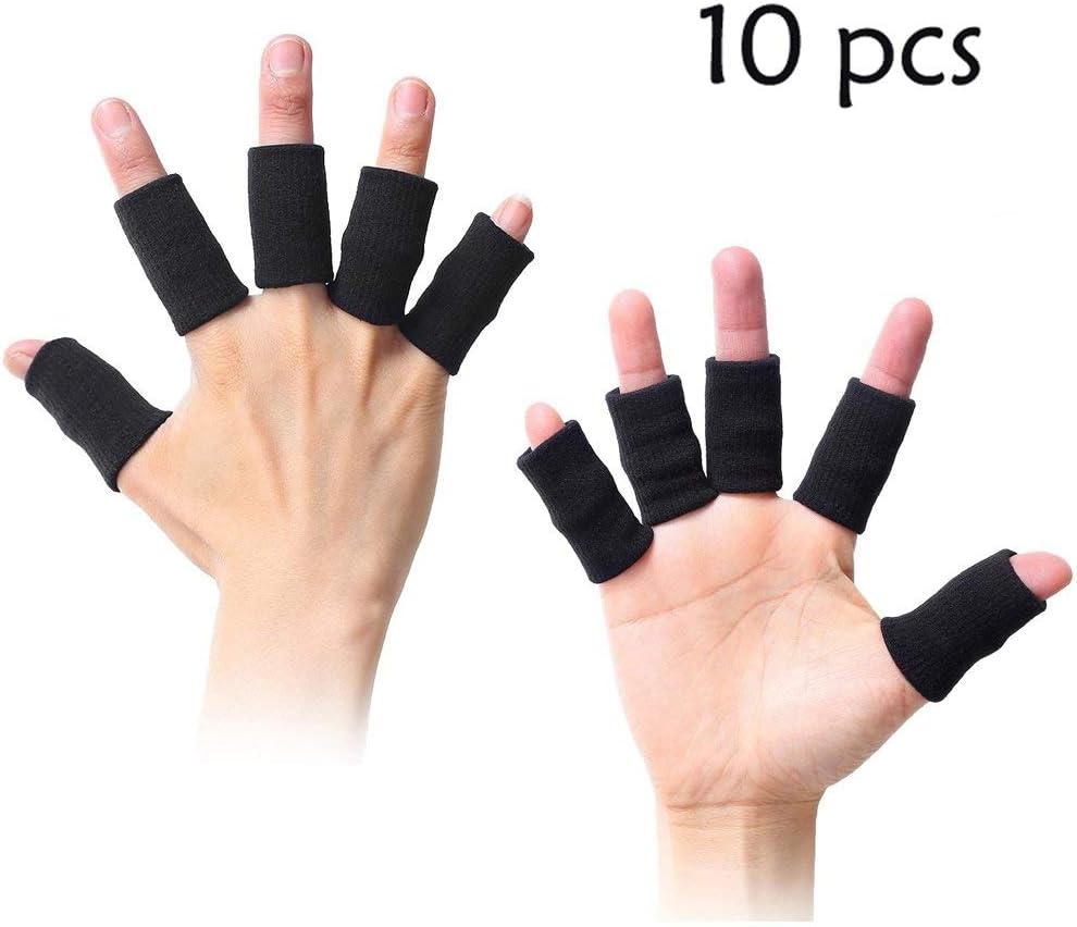 10pcs sommer sport elastischen arthritis zeigefinger ärmel spange