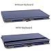 KuRoKo Premium PU Leather Case Cover Cover Case for ASUS 10.1” Transformer Mini T103HA (Navy)
