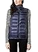 XPOSURZONE Women Packable Lightweight Down Vest Outdoor Puffer Vest Midnight Navy Medium