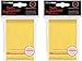 (100x) Ultra PRO Yellow Deck Protectors Sleeves Standard MTG Colors
