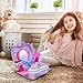 Gizmovine Play Makeup for Little Girls Princess Toys Pretend Make Up kit for Toddlers Kids Age 2 3 4 5 6 Year Old