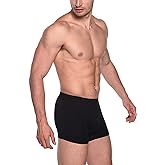 AIRCUTE Washable Absorbent Urinary Incontinence Underwear for Men, Regular Boxer Briefs for Moderate Bladder Leaks 60ML