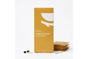 bird&be Postpartum Pack with Iron, Multivitamins, and DHA Nutritional Supplement