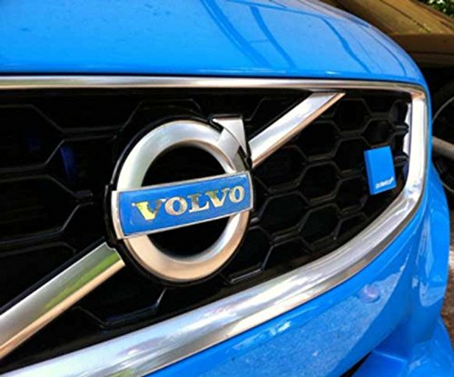 Polestar Blue Sticker for Grille Emblem Small Fits mid-2009 to 2016 C30, S40, V50, S60 (not S60L), C70, V70, XC70, S80, XC90 2003-14.