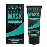 Blackhead Remover Mask [Removes Blackheads]-Premium Quality Black Pore Removal Peel off Strip Mask for Face Nose - Best Mud Facial Mask 50g (1.67 Oz) By Krasr