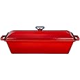 Lava Cookware Signature Enameled Cast-Iron Bread/Terrine Pot, 3x10 ...