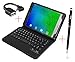 KuGi Samsung Galaxy Tab E 8.0 case with keyboard, Ultra-thin Detachable Wireless Keyboard Stand Portfolio Case/Cover for Samsung Galaxy Tab E 8.0 tablet. (Black)