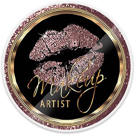 FELOOWSE Pop Phone Holder, Expanding Stand and Grip for Cell Phone Holder Smartphones and Tablets - Rose Glitter Lips