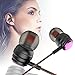Arrela Wired Headphones Tangle Free Cable Earbuds with Built-in Microphone