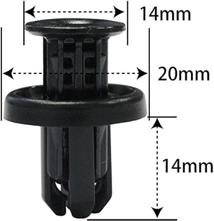 Amazon プッシュリベット 内張りクリップ ホンダ用 10個入 純正番号 Tm8 003 Nh 744 内張りはがし クリップクランプツール 車 バイク