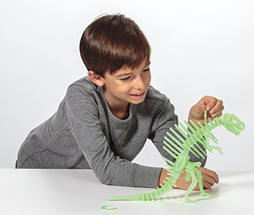 Glow-in-the-Dark Dinosaur Puzzle 3-D Toy Figurine