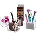 Pretty Display Acrylic Cube Cosmetic Organizer, Makeup Sponge, Beauty Blender, Silisponge & Hair Accessories Holder
