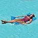 Big Joe Neo Hammock Pool Mesh, Aqua/White(Discontinued by manufacturer)