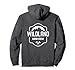 Unisex Wildland Hand Crew Fire Rescue Department Hoodie Fireman XL: Dark Heather