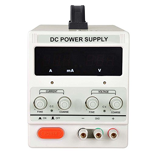 Yescom-110V-AC-30V-10A-DC-Power-Supply-Precision-Variable-Digital-Adjustable-w-Clip-Cable