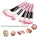Vander 32pcs Makeup Brushes Set Foundation EyeShadow Powder Makeup Brush Tools + Pouch Bag Case (Pink)