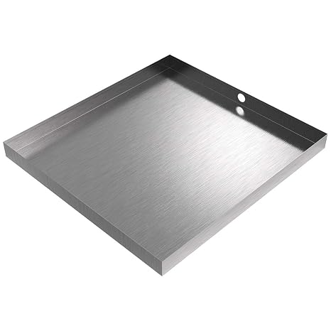 81 3 X 76 2 Cm Edelstahl Waschmaschine Auffangwanne Amazon De