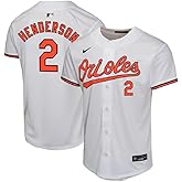 Nike Gunnar Henderson #2 Baltimore Orioles Player Jersey - Youth Boys (8-20)