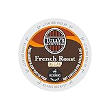 Tully's Coffee French Roast DECAF 4 Boxes of 24 K-Cups