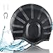 Ssking Swim Cap Keeps Hair and Ear protector -100% Silicone with Nose Clip &Ear Plugs for Women and Men (Black)