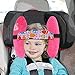 Accmor Carseat Head Neck Support Set, Adjustable Infants and Baby Sleep Neck Relief, U-Shape Stroller Head Support Sleep Holder Belt, Offers Protection for Kids