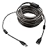 AGPTEK Excellent Signal Quality Cord, 50ft USB2.0 Male to Female Active Extension Extender High Speed Rate Cable for Fax Machines Printers Scanners Surveillance Cam