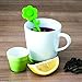 Live Infused Premium Tea Infuser Set, Silicone Infuser, Ceramic Flower Pot Holder and Ceramic Tea Mug with Built in Removable Coaster