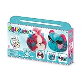 The Orb Factory Fluffables Cherry & Blueberry Double Arts and Crafts (31 Piece), Blue/Pink/White, 11.75