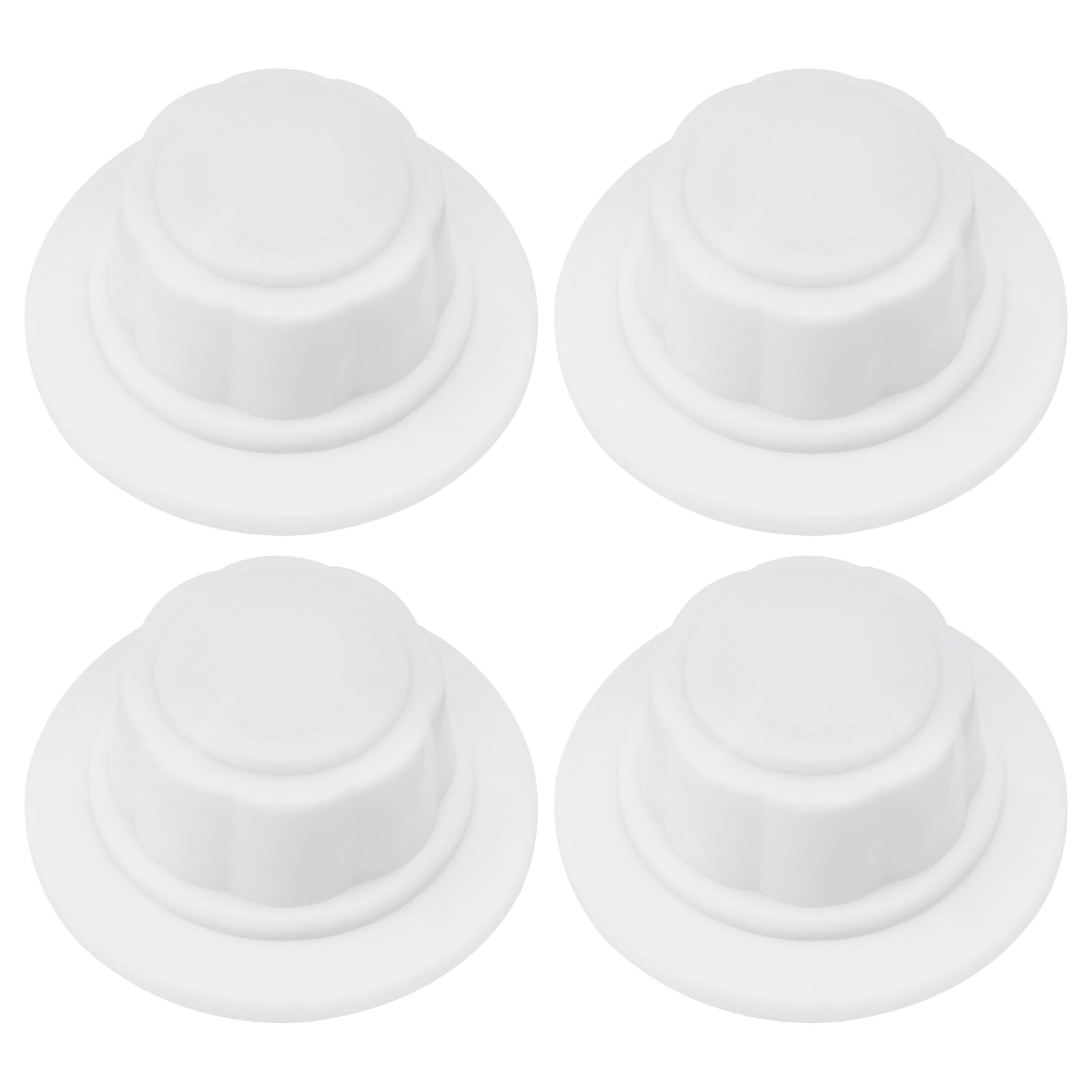 EMSea 4PCS Electric Fan Nut Cover Compatible with 12/14/16-Inch Fans Compatible with Various Models Standing Pedestal Fan Nut Cover Fan Supplies Fan Nut Caps Fan Nut Lids