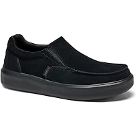 Amazon.com | HUGO, Chaol Suede Moccasin Loafer, Black, 7  display picture 1
