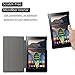 INFILAND Case for Lenovo Tab 3 Essential, Ultra Slim Tri-Fold Case Cover for 2016 Release Lenovo Tab 3 Essential 7.0 7-Inch Tablet - Black