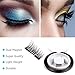 New Double Magnetic False Eyelashes - Ultra Thin 3D Fiber Reusable Best Fake Lashes Extension for Natural, Perfect for Deep Set Eyes & Round Eyes 1 Pairs (4 Pieces)